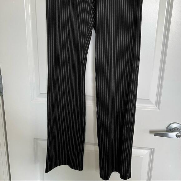 Betabrand Pinstripe Dress Yoga Pants - Picture 4 of 8